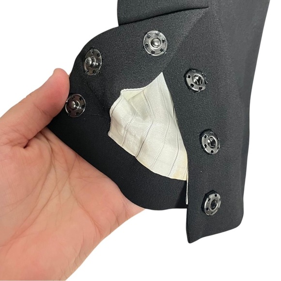 Zadig & Voltaire Vedy Spi Blazer Deluxe Black Size 34/XS - Picture 5 of 11